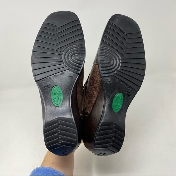 Spring Step Andrea Brown Leather Boots - Picture 8 of 9